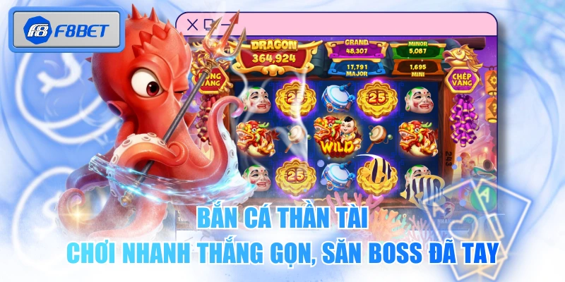 Bắn Cá Thần Tài - Chơi Nhanh Thắng Gọn, Săn Boss Đã Tay 1 Bắn Cá Thần Tài - Chơi Nhanh Thắng Gọn, Săn Boss Đã Tay